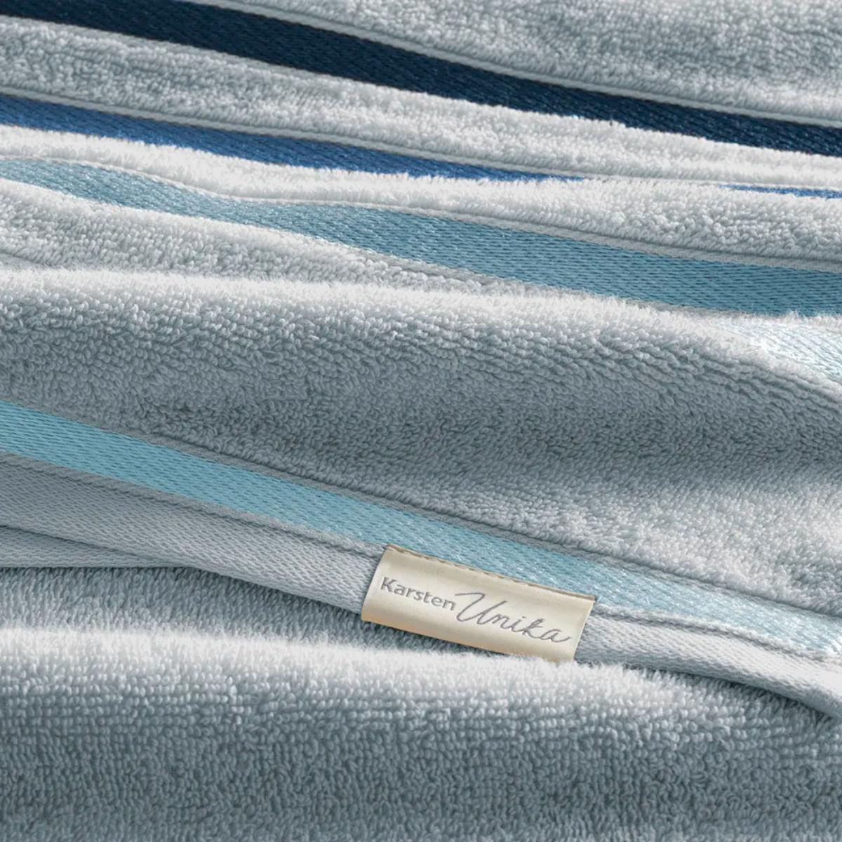 Toalha de Rosto Karsten Fio Penteado Lumina Allure Azul