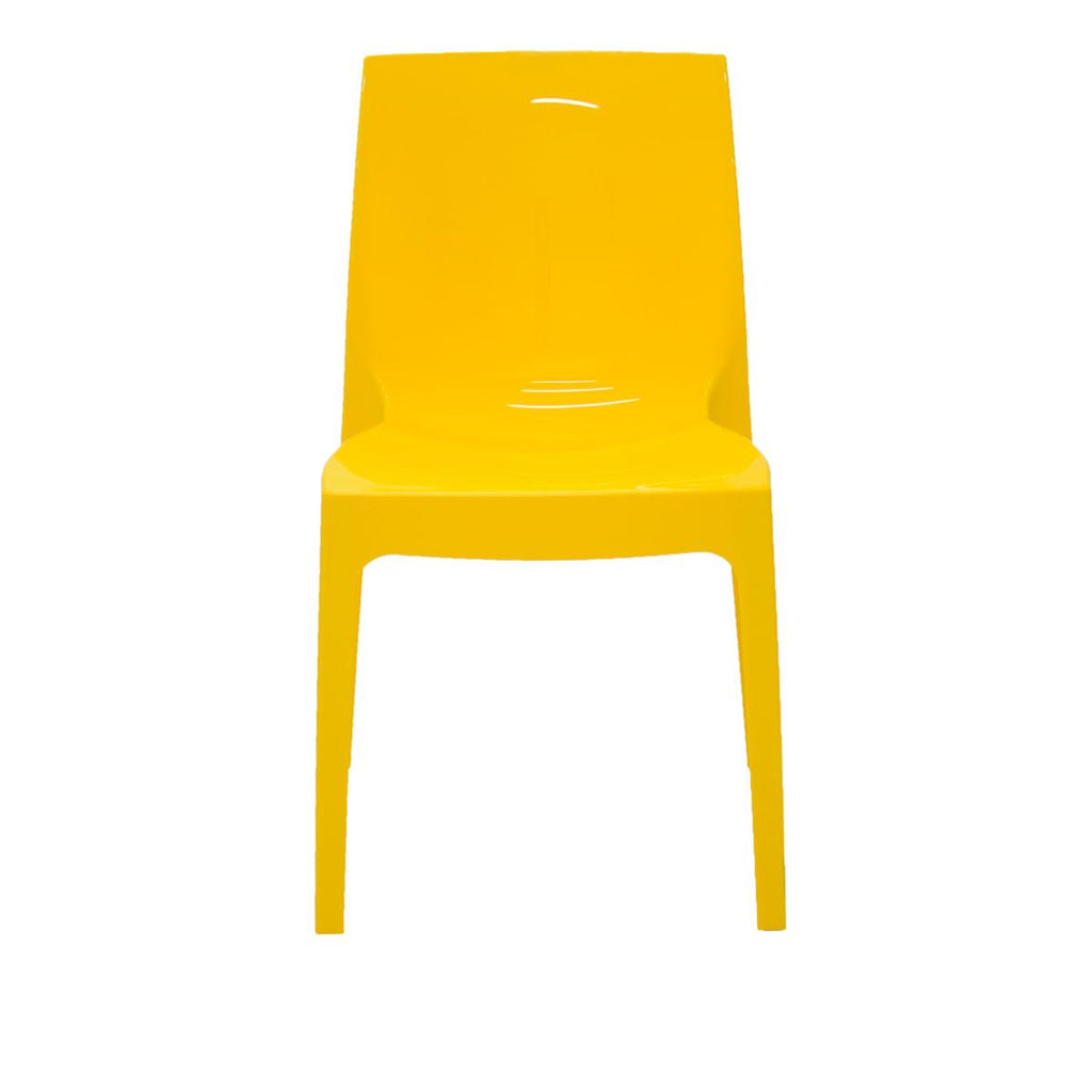 Cadeira Tramontina Alice Polida em Polipropileno Amarelo
