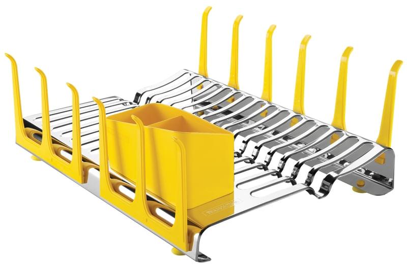 Escorredor de Louças Inox Plurale Amarelo Tramontina 61535580