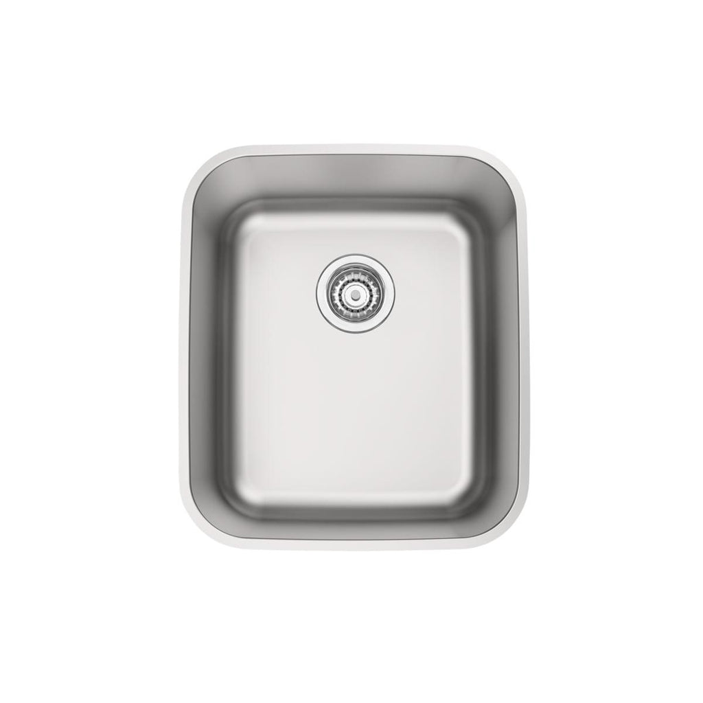 Cuba de Embutir Tramontina 34 x 40 cm Dora 34 BL em Aço Inox Acetinado com Válvula