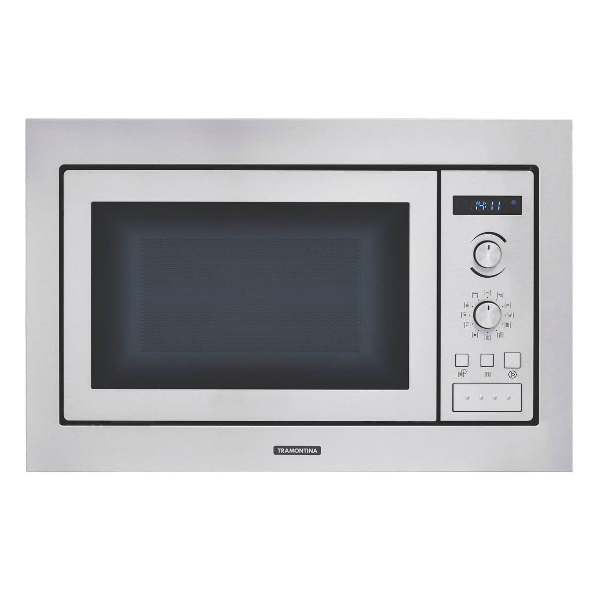 Micro-ondas de Embutir Tramontina 25 L em Aço Inox Tramontina 8 Funções 94880003