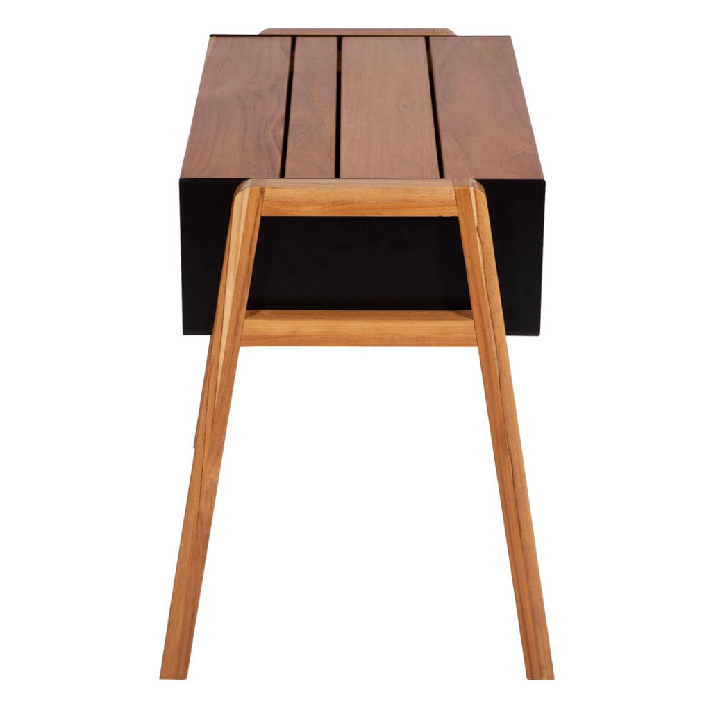 Mesa de Apoio Multiuso Tramontina Verona em Madeira Teca Verniz Incolor