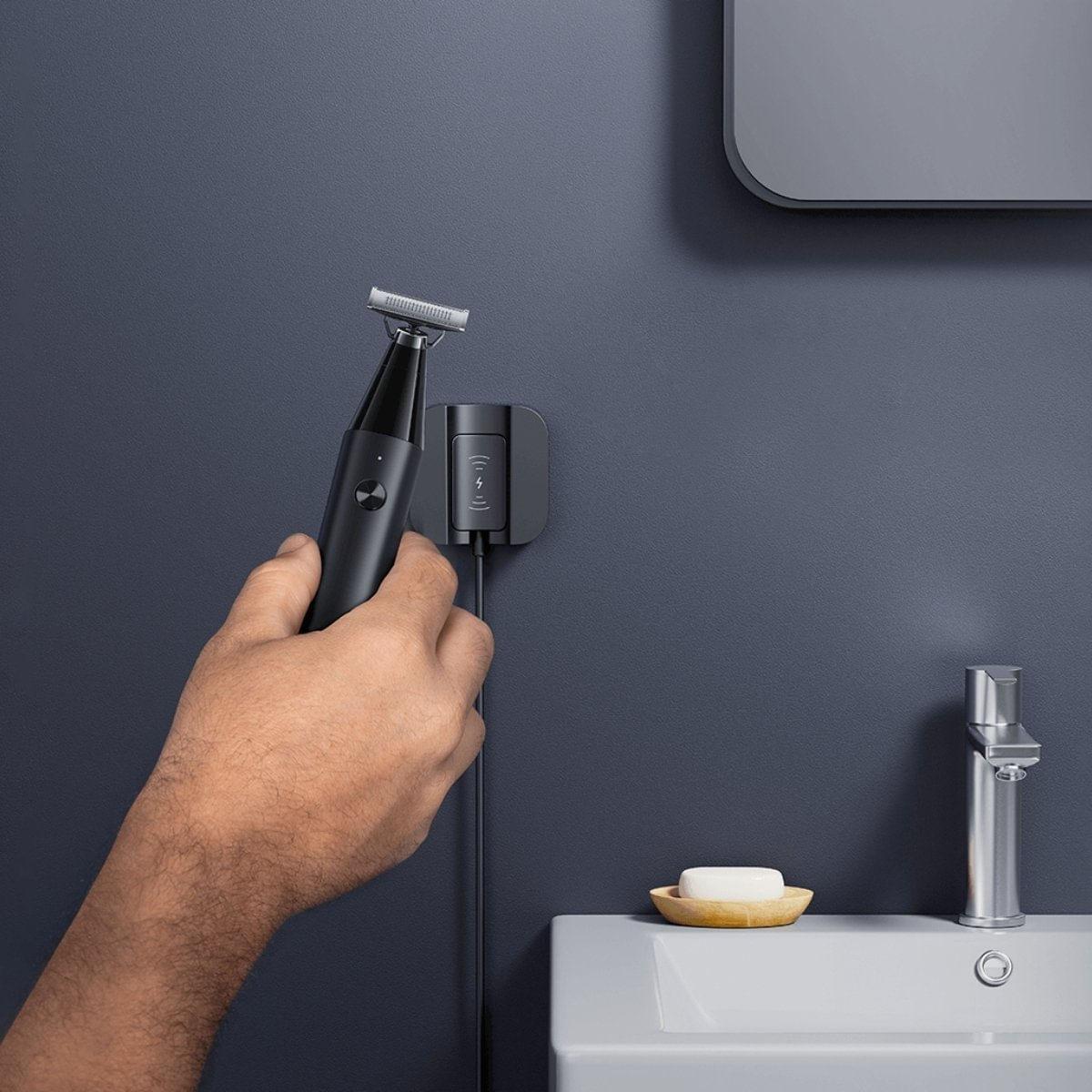 Barbeador Elétrico Xiaomi Uniblade Cinza Corporal e Facial À Prova D'Água Homologado Anatel