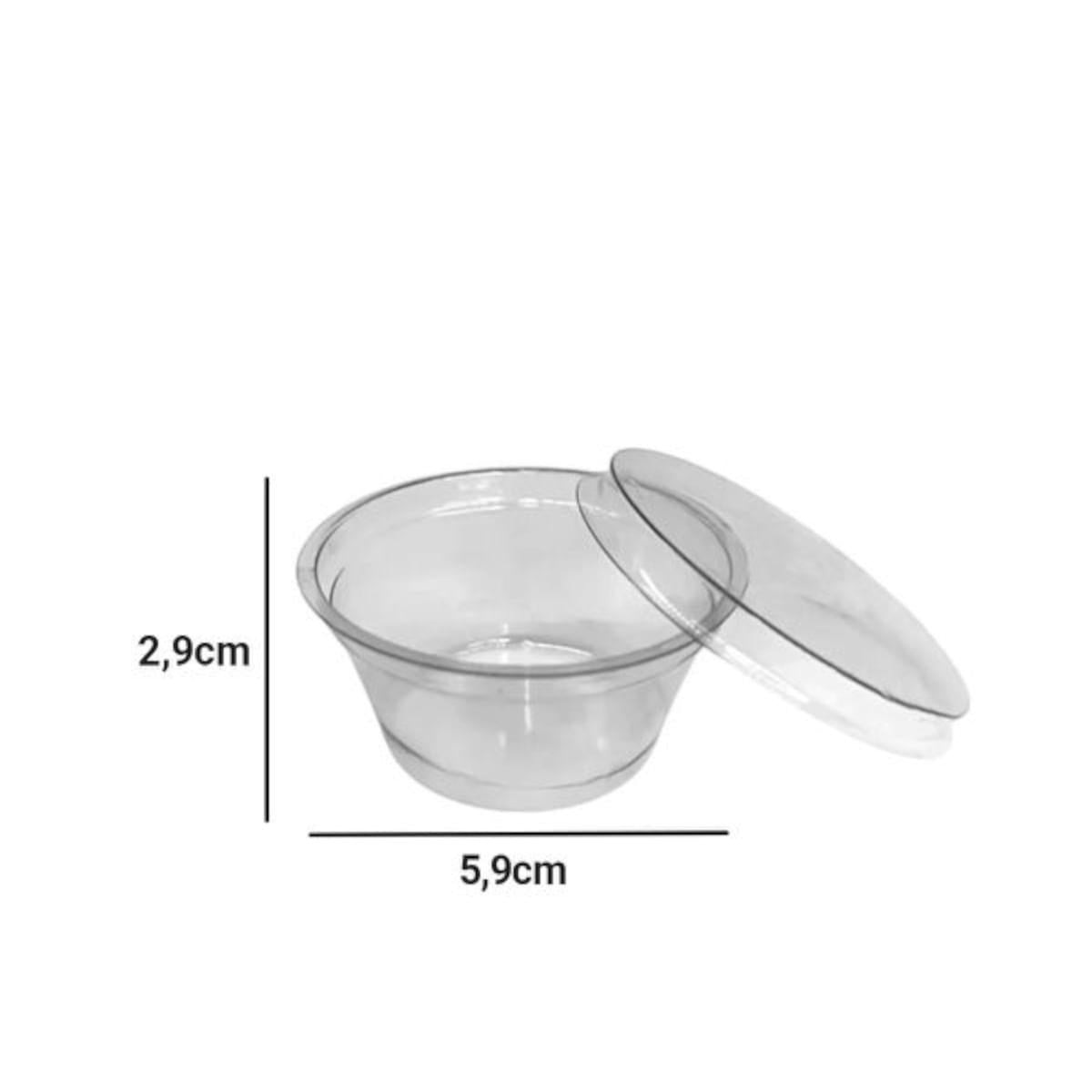 Pote para Molho 30ml com Tampa 700un G695 Galvanotek