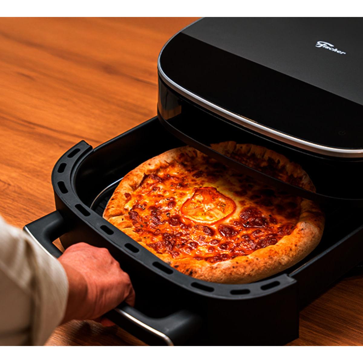 Air Fryer Fischer Dual Grill Preto 6 litros 127V