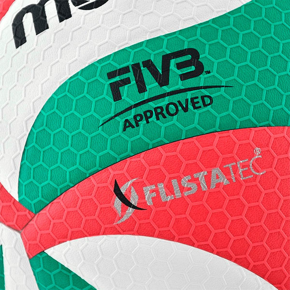 Bola de Volei Molten V5M5000 Volleyball FIVB Approved com FLISTATEC
