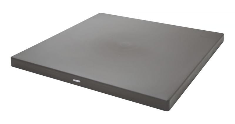 Tampo Geo Quadrado 79x79cm Marrom Tramontina
