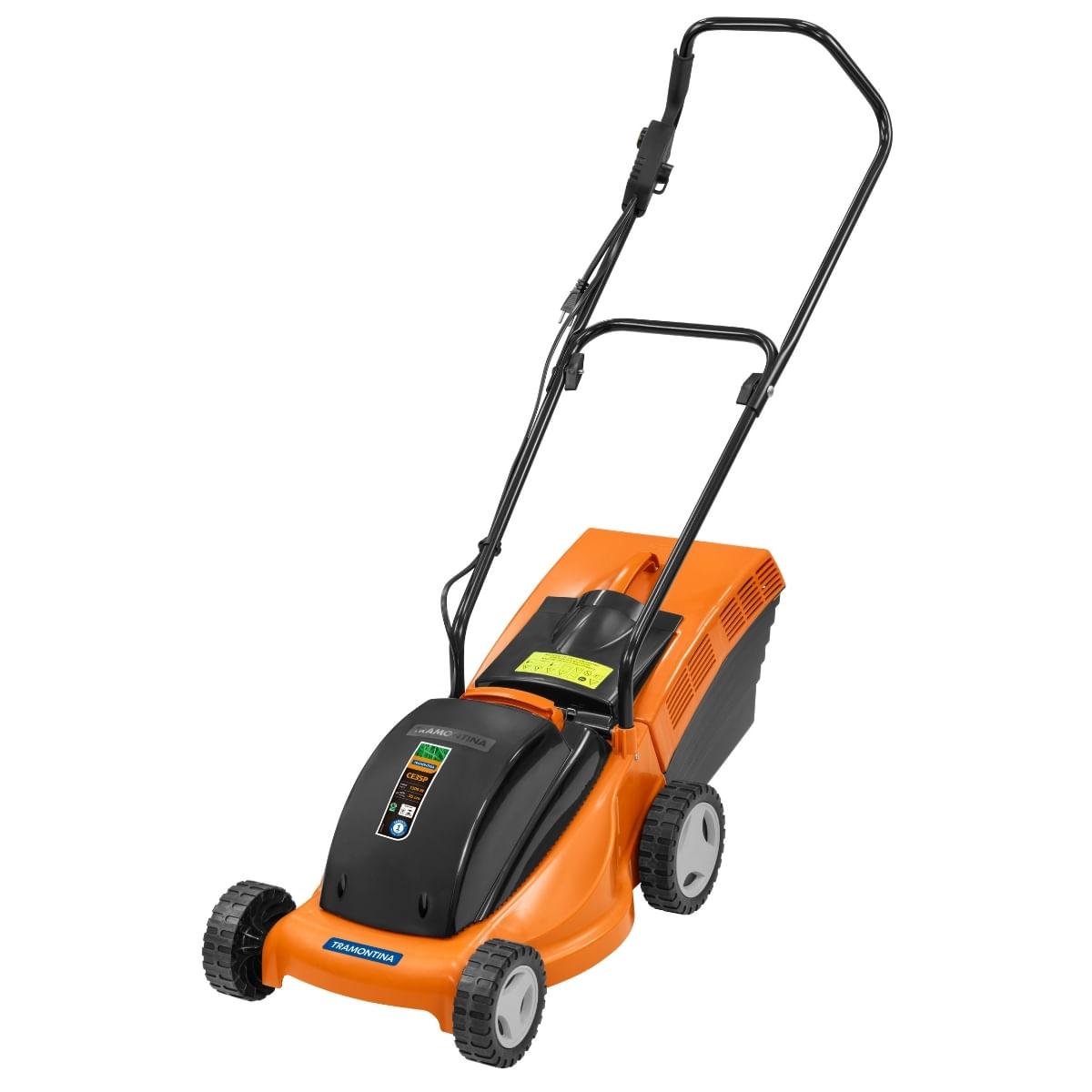 Cortador de Grama Elétrico Tramontina CE35P 1300W 220V Corte 35cm com Coletor