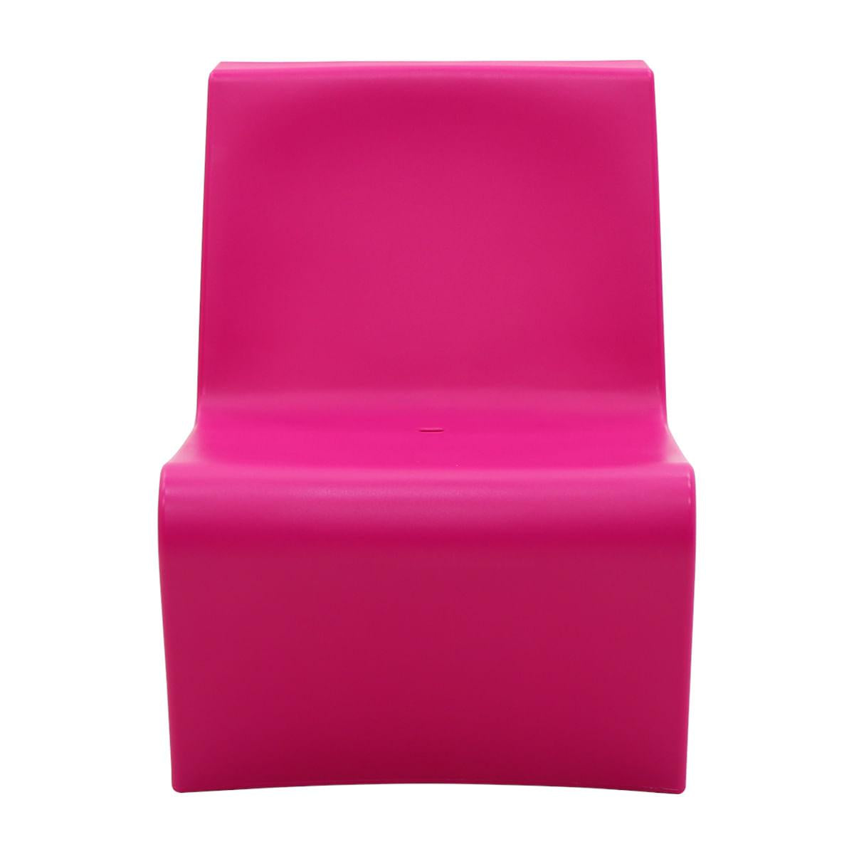 Poltrona Tramontina Berta em Polietileno Hot Pink
