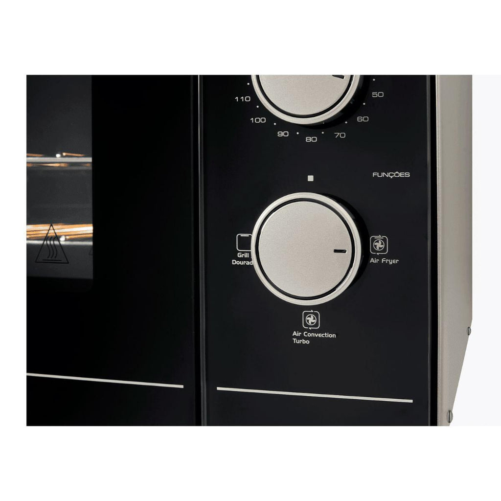 Forno Elétrico de Bancada Fischer Turbo 2.4 New 48 litros com Air Fryer 127V
