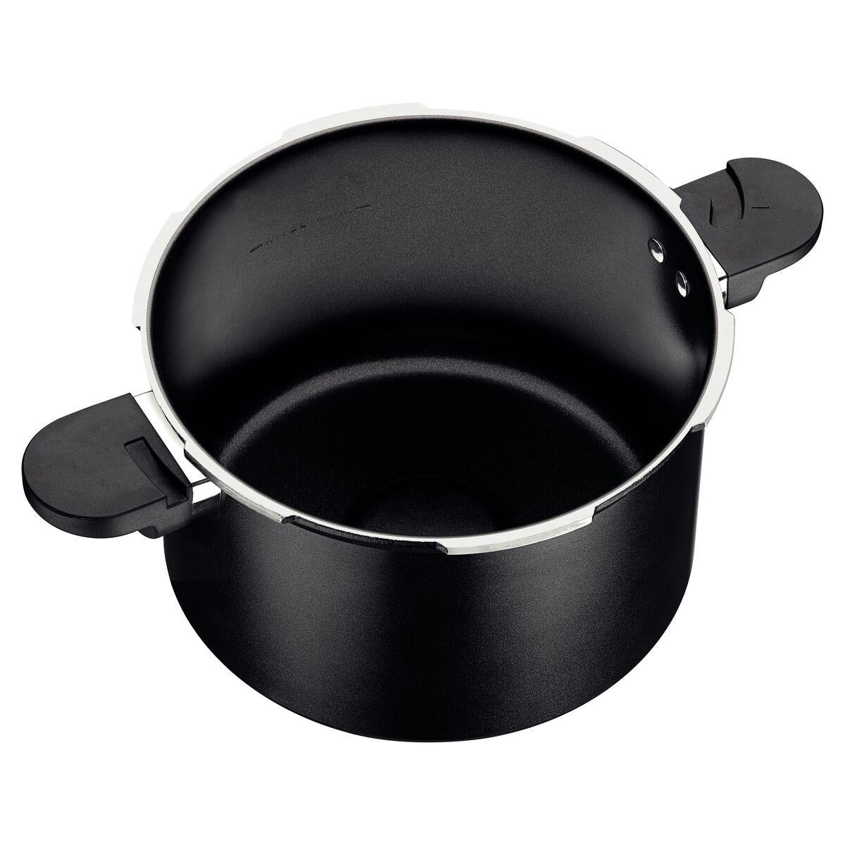 Panela de Pressão Tramontina Valência Black 7 L 24 cm em Alumínio com Revestimento Cerâmico