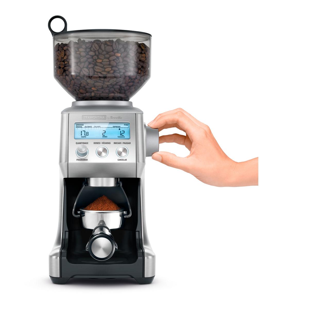 Moedor de Café Tramontina by Breville Express em Aço Inox 60 Níveis de Moagem