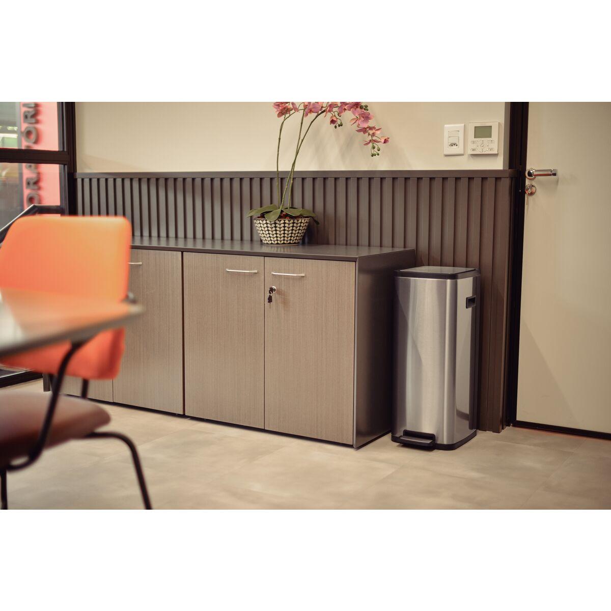 Lixeira Tramontina Octos 20 Litros em Aço Inox com Balde Removível e Pedal OUTLET