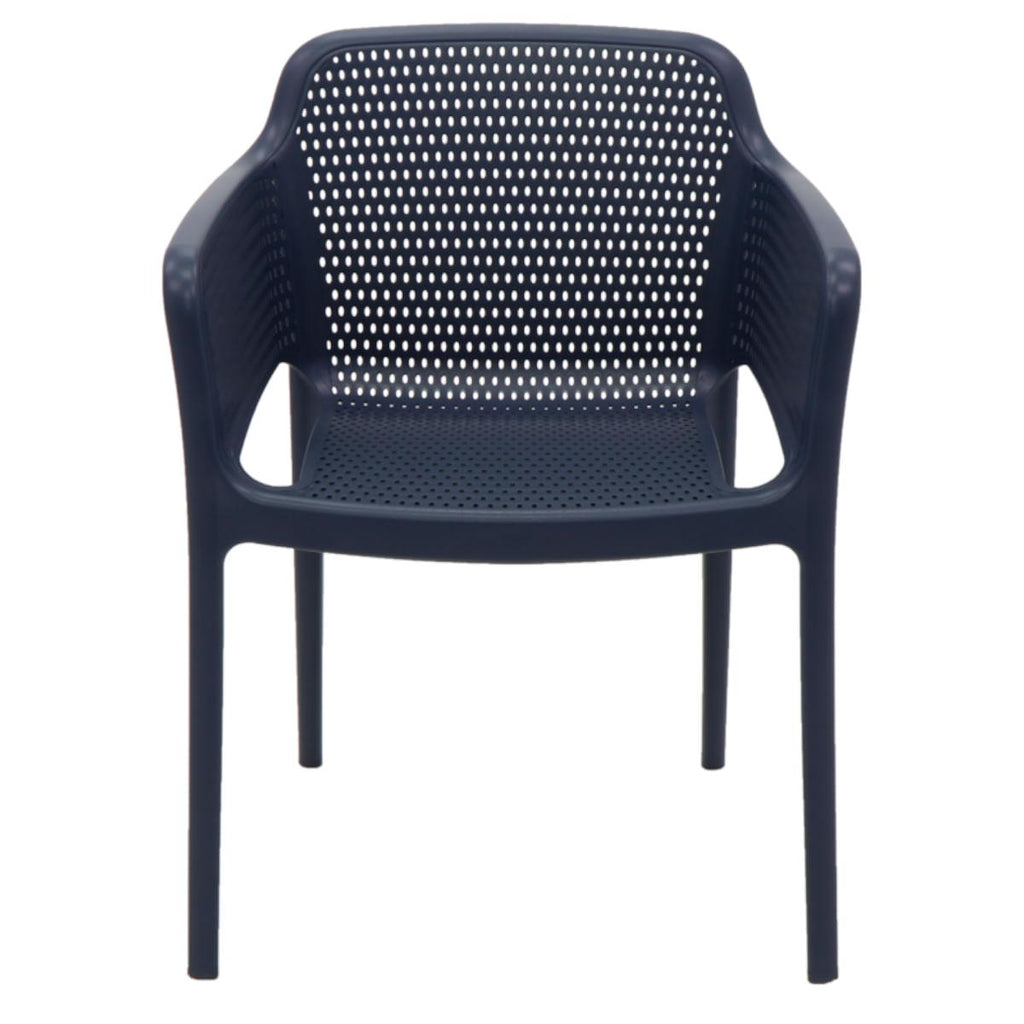 Cadeira Tramontina Gabriela Azul Navy em Polipropileno e Fibra de Vidro