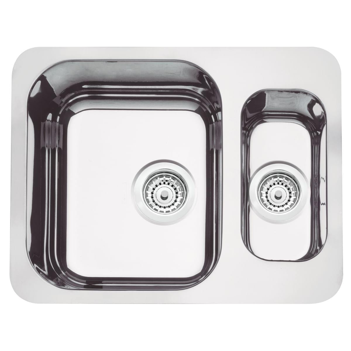 Cuba e Meia Inox Retangular 58x45 cm 1.5C 34 BL Alto Brilho Prime Tramontina 94037202