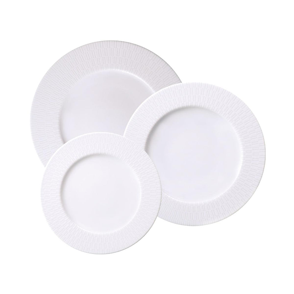 Jogo de Pratos Tramontina Santorini em Porcelana Decorada 12 peças