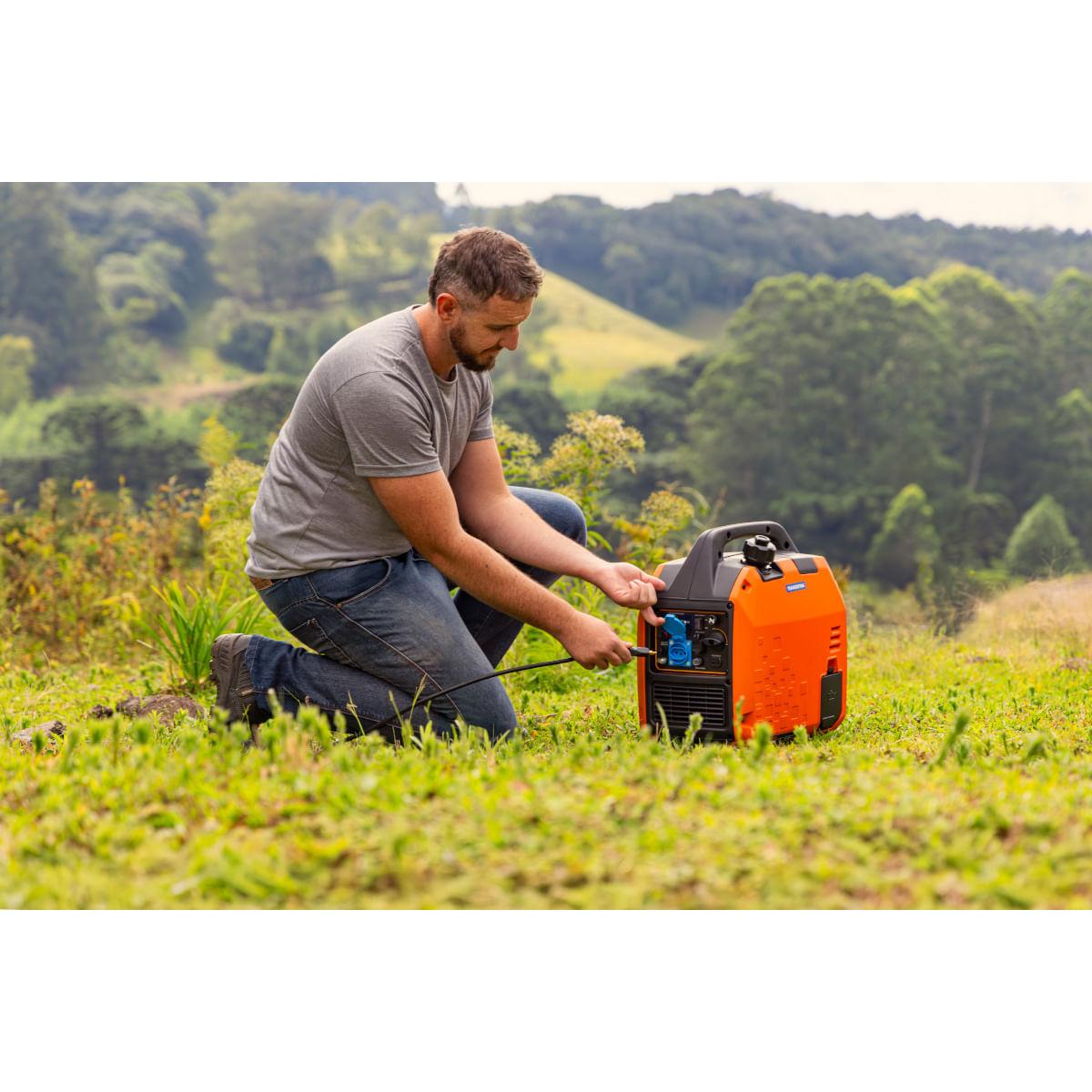 Gerador Elétrico a Gasolina Tramontina GGT2000MI 2000 W 220V Inverter