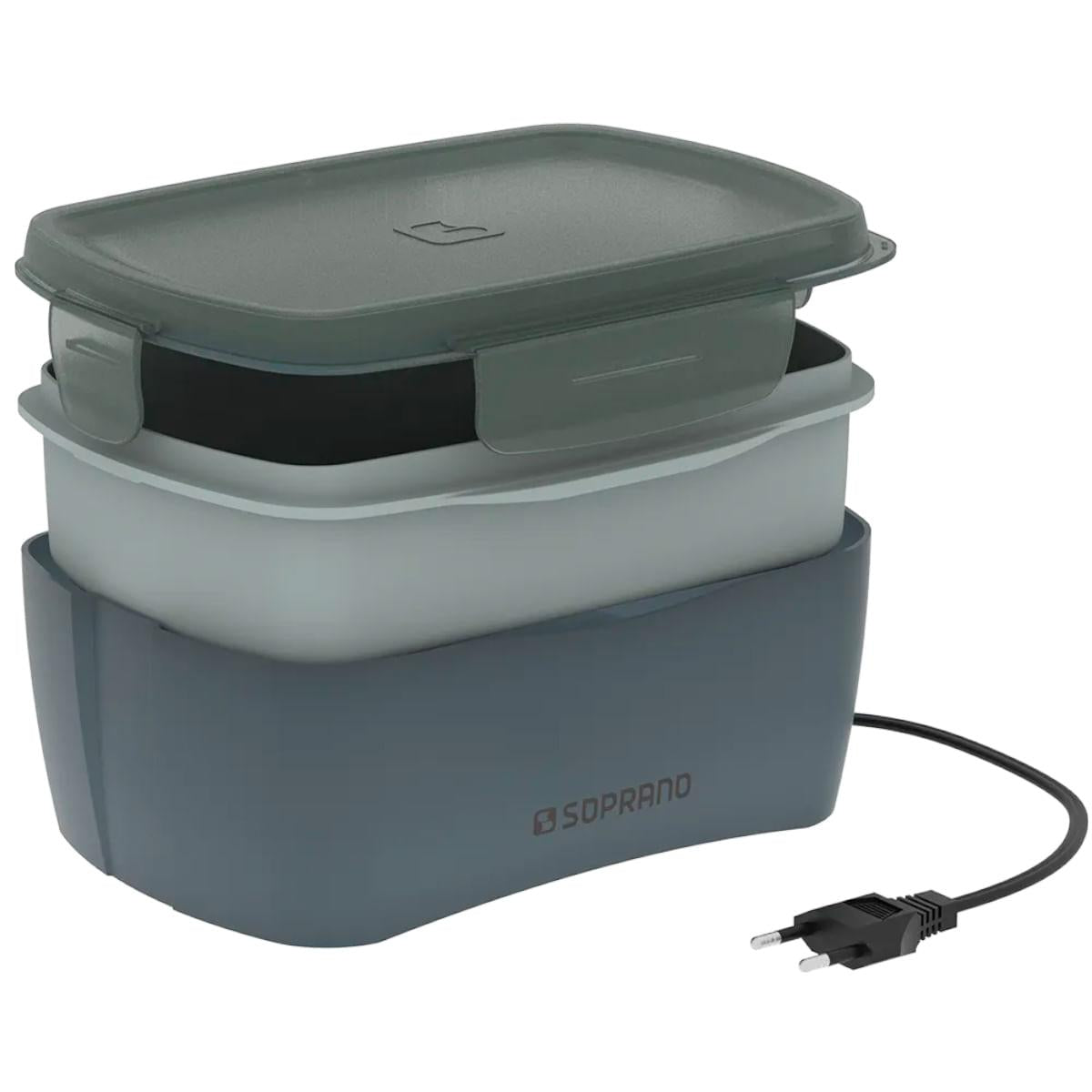 Marmita Elétrica Tekcor 1,2L Bivolt Cinza Soprano