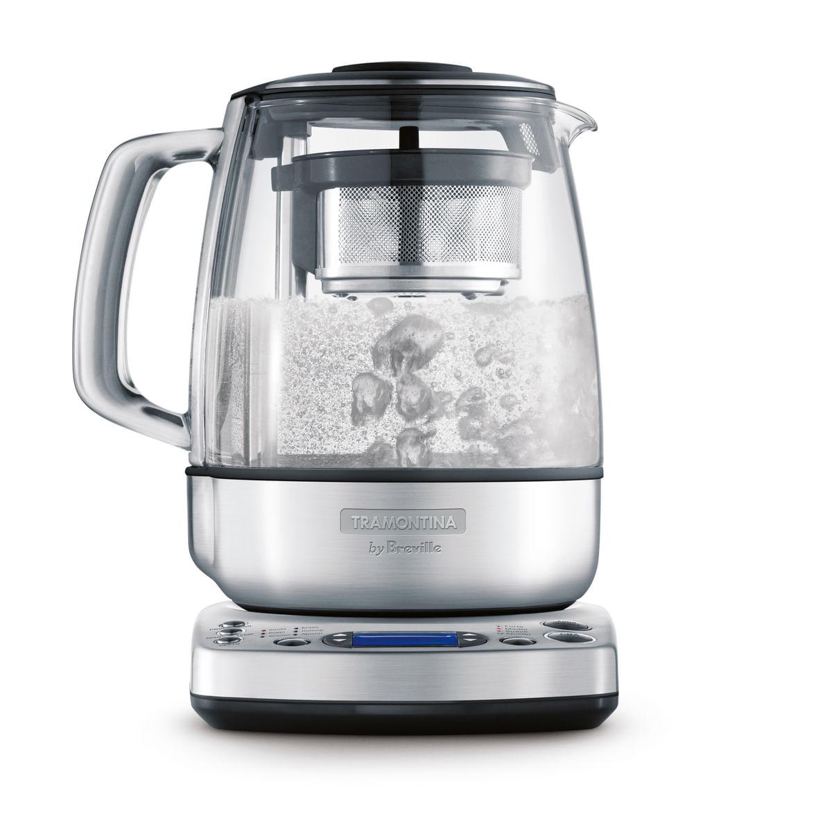 Bule Elétrico Tramontina by Breville para Chá com Jarra de Vidro 1,5 L 220 V