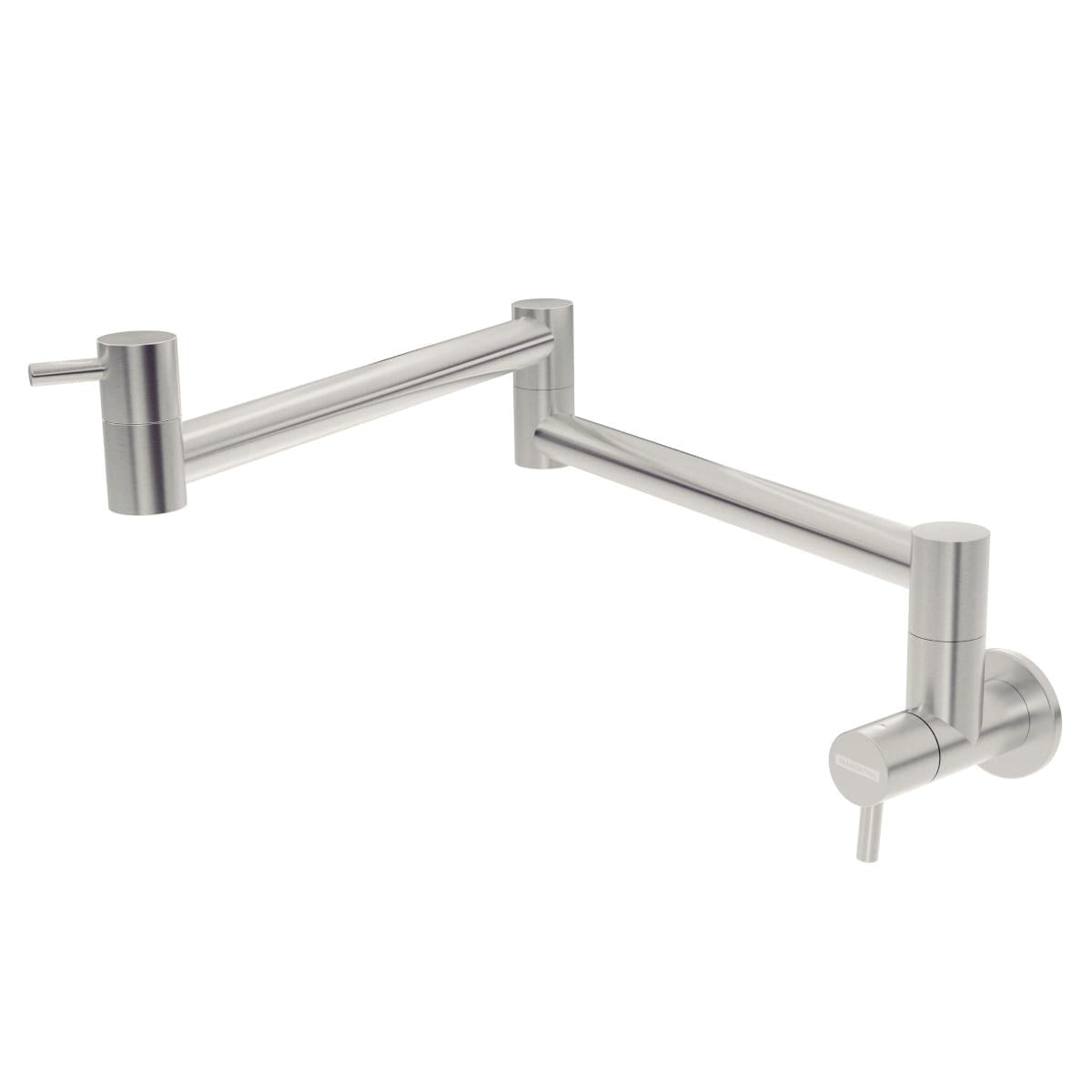 Torneira de Parede Tramontina Flexion Wall em Aço Inox