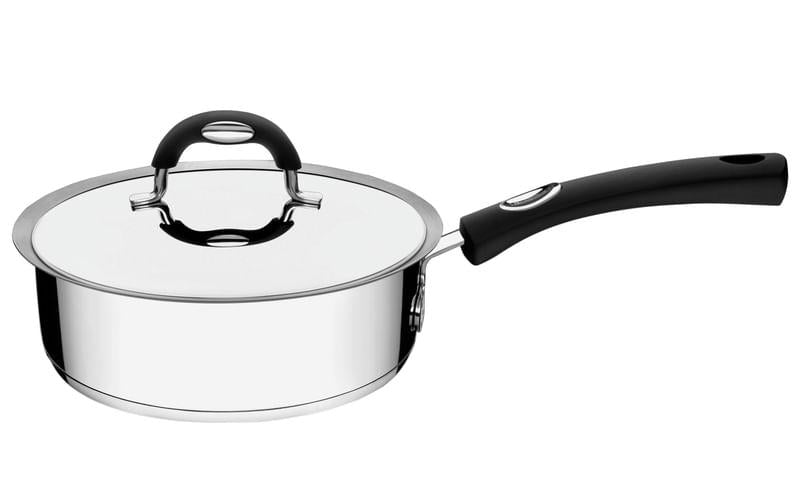 Frigideira Aço Inox com Cabo e Tampa DUO SILICONE 24cm Tramontina 62480240