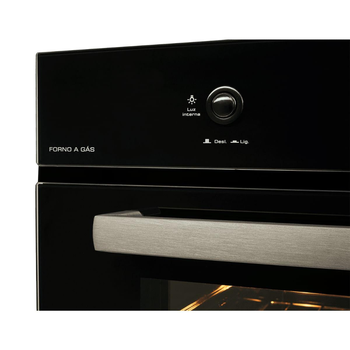 Forno a Gás de Embutir Fischer Infinity 50 litros com Grill 220V