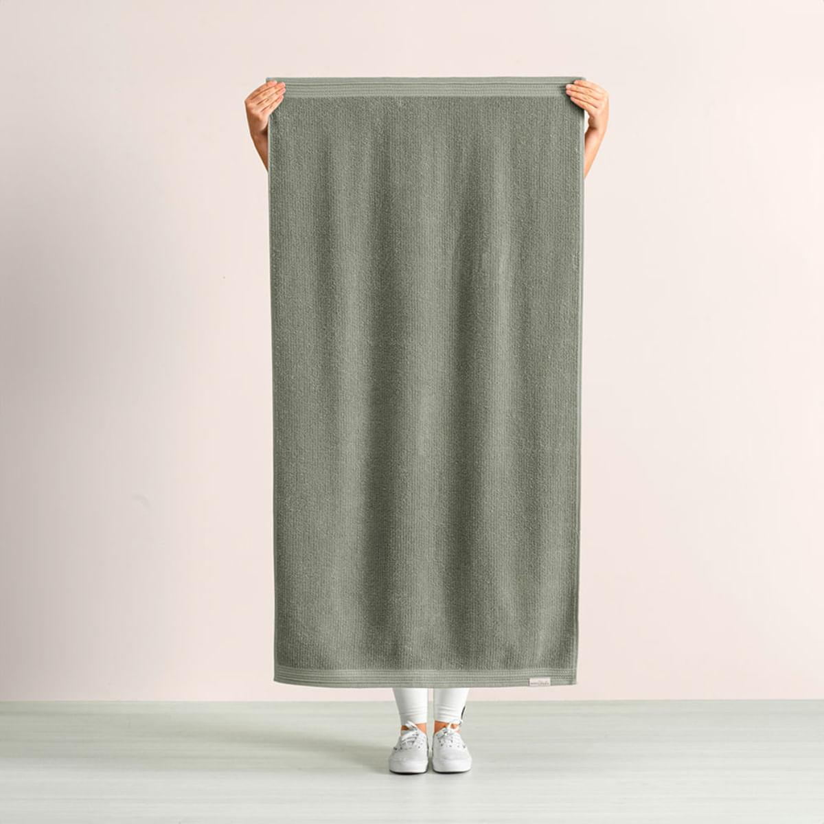 Jogo de Banho 5 Peças Fio Penteado Imperial Eucalipto