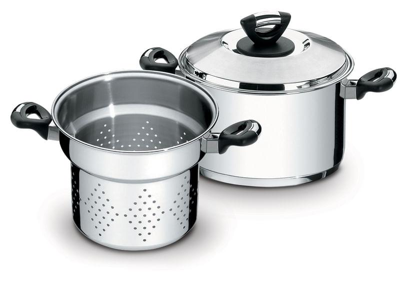 Cozi-Pasta Inox 7,77 Litros Solar Baquelite 2 Peças Tramontina 65720400