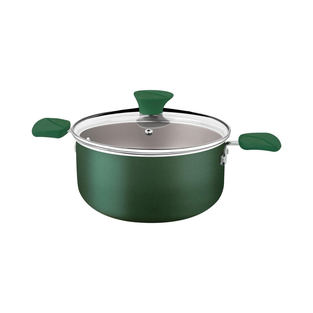 Jogo de Panelas Tramontina Sustentável Lyf Verde Natureza Starflon Max 25 Peças