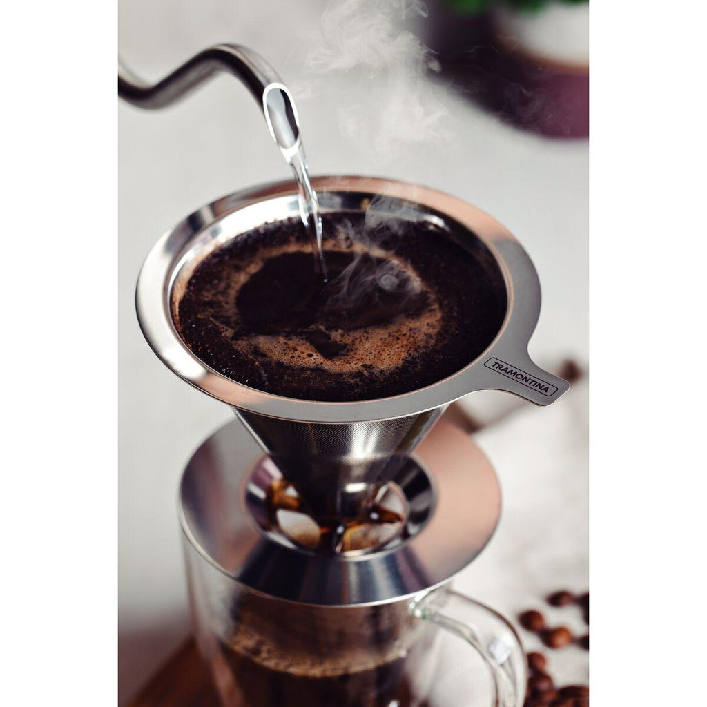 Coador Filtro de Café Tramontina em Aço Inox