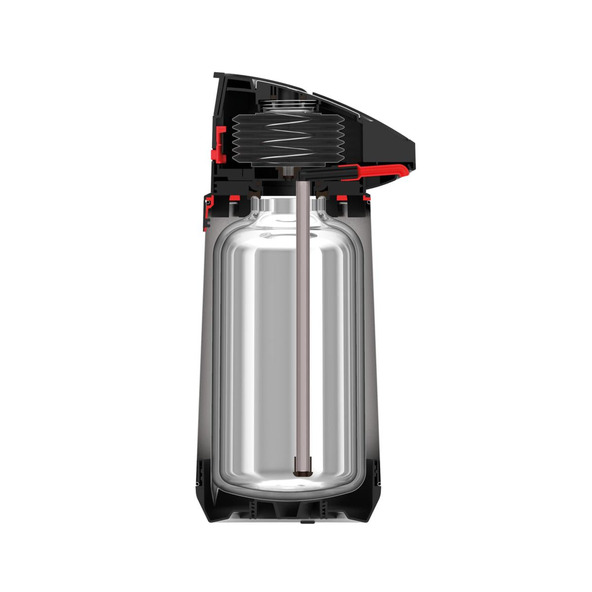 Garrafa Térmica Tramontina 1,2 Litros Exata em Aço Inox com Ampola de Vidro