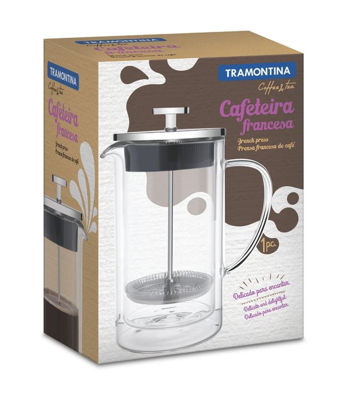 Cafeteira Francesa em Vidro Duplo 0,42 Litros Tramontina 61766080