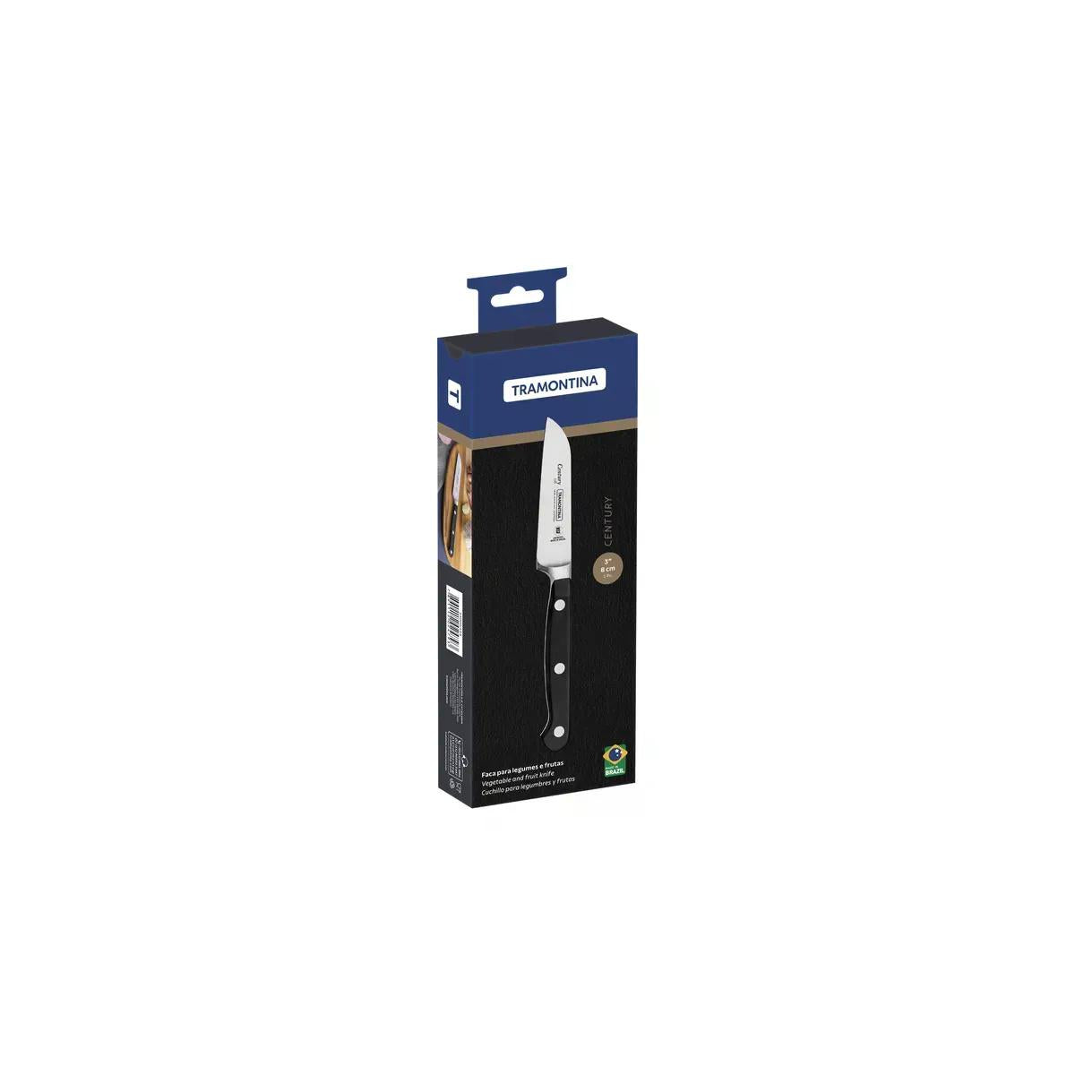 Faca para Legumes e Frutas Tramontina Century Inox 3 Polegadas