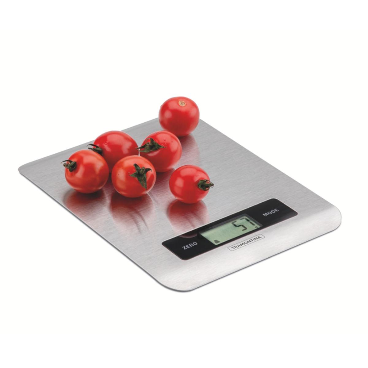 Balança Digital para Cozinha Tramontina Adatto em Aço Inox