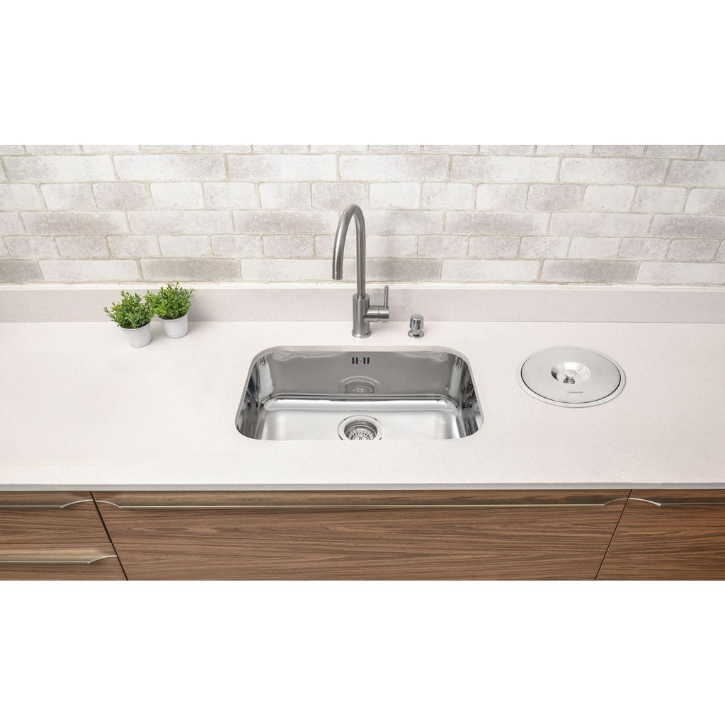 Cuba n.2 Tramontina Lavínia Prime em Aço Inox Alto Brilho 56 x 34 x 17 cm com Válvula e Escape 94024203