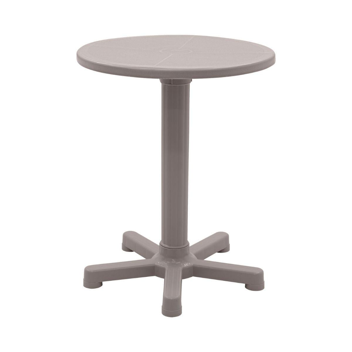 Mesa Tramontina Capri Camurça 59 cm em Polipropileno