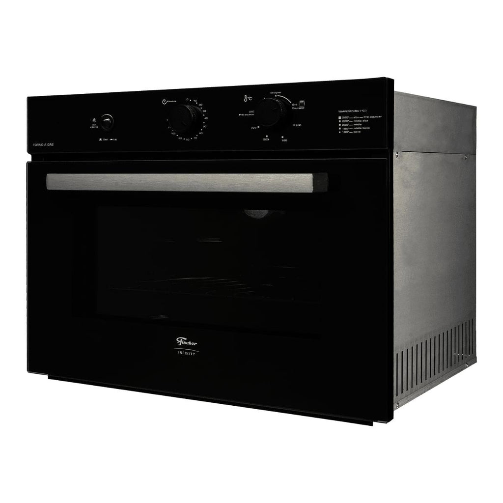 Forno a Gás de Embutir Fischer Infinity 50 litros com Grill 220V