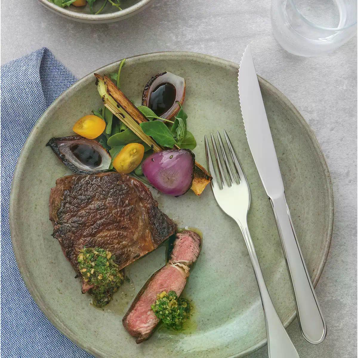Faqueiro Tramontina Italy Aço Inox 72 Peças com Facas para Churrasco