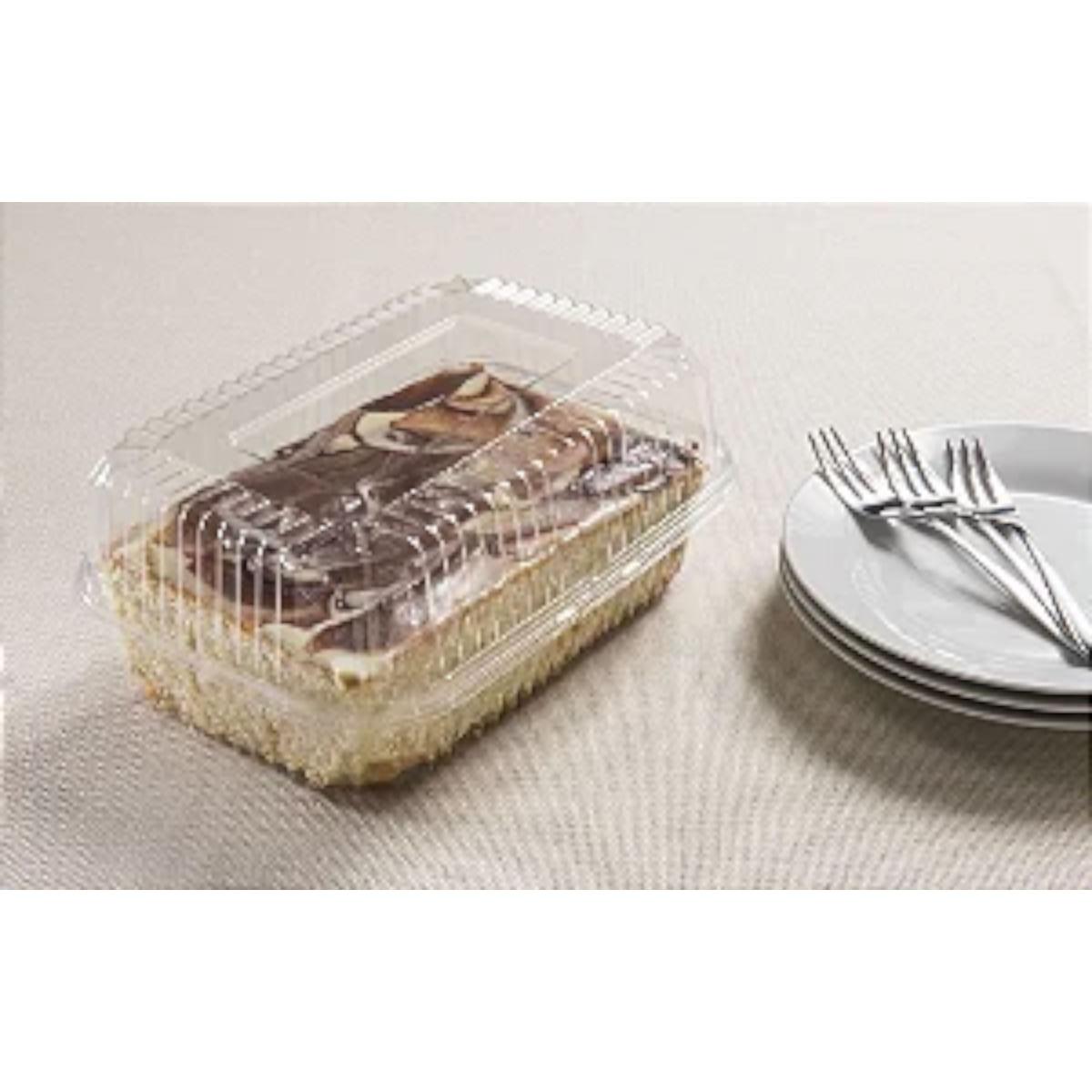 Embalagem Rocambole Alto GA20 Transparente 100un 21,7x14,7x9,6cm Galvanotek