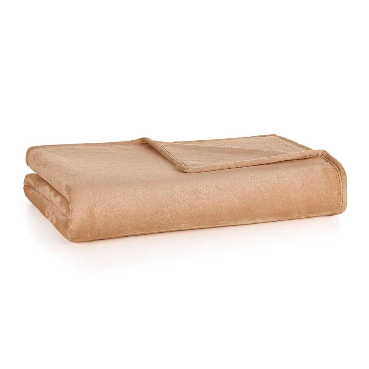 Cobertor King Peluciado Karsten Belmond Creme 290x260 cm