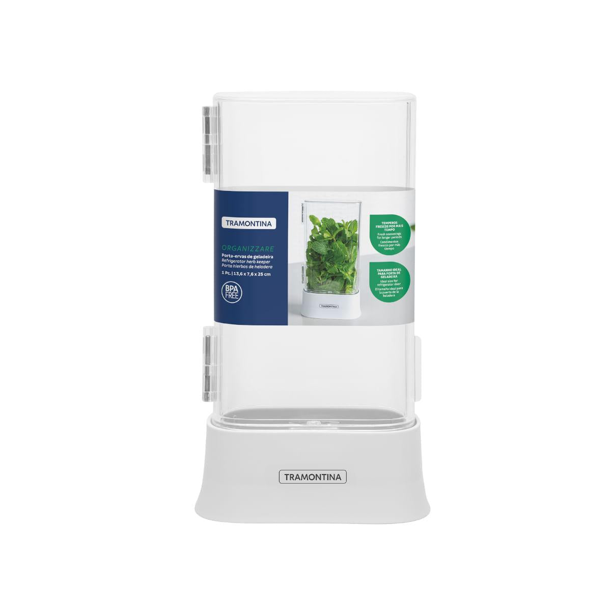 Porta Ervas de Geladeira Tramontina Organizzare 1,2 L