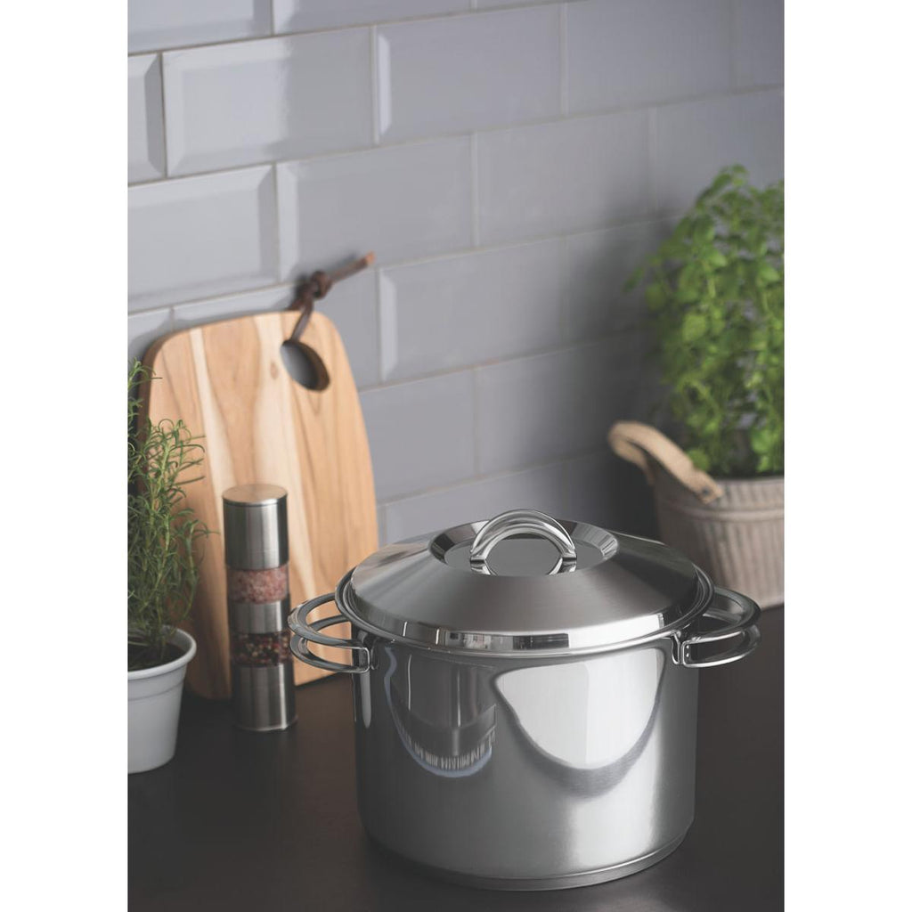 Caldeirão Tramontina Solar Aço Inox 20 cm 4,6 Litros