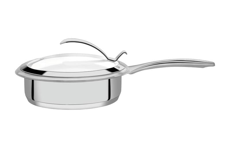 Frigideira  20 cm 2 litros Aço Inox Rotonda Ceramic Tramontina 62460200