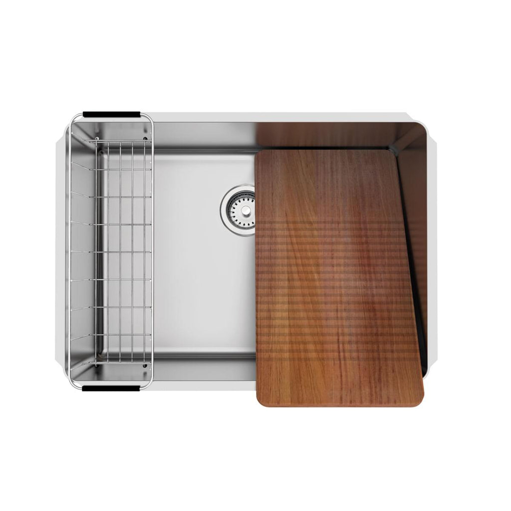 Tanque de Embutir Tramontina Jumbo 106 L em Aço Inox 70 x 50 cm