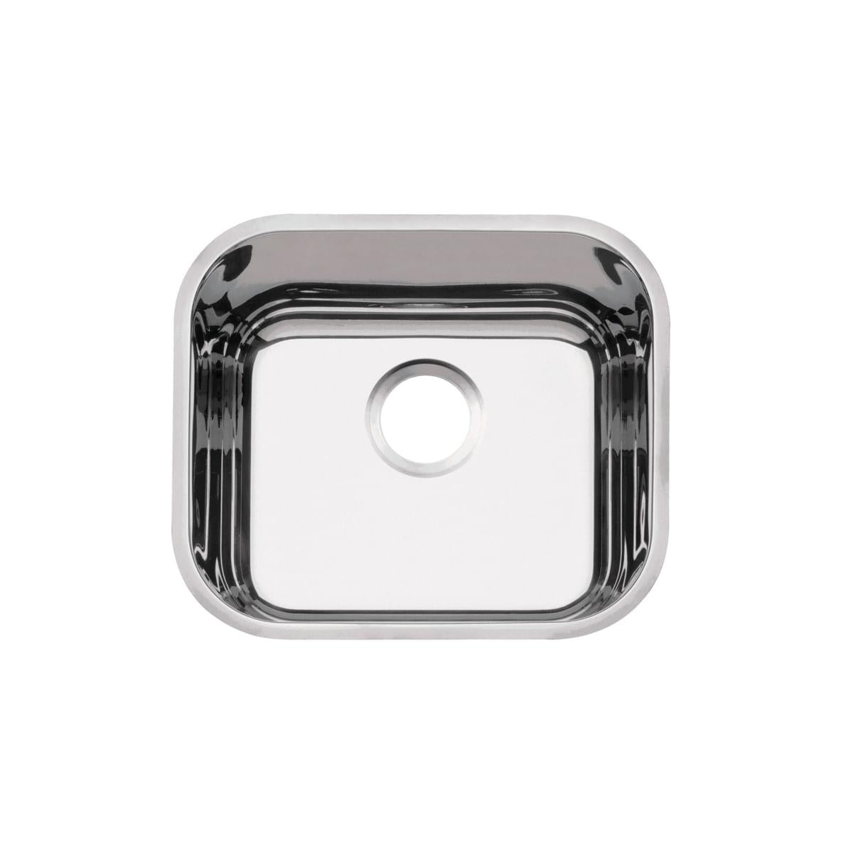 Cuba n.0 Tramontina Lavínia 40 BL Prime em Aço Inox Alto Brilho 40x34x17 cm Sem Válvula