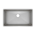 Cuba Mekal Reta LR70 em Aço Inox Escovado 70x40x23 cm com Válvula