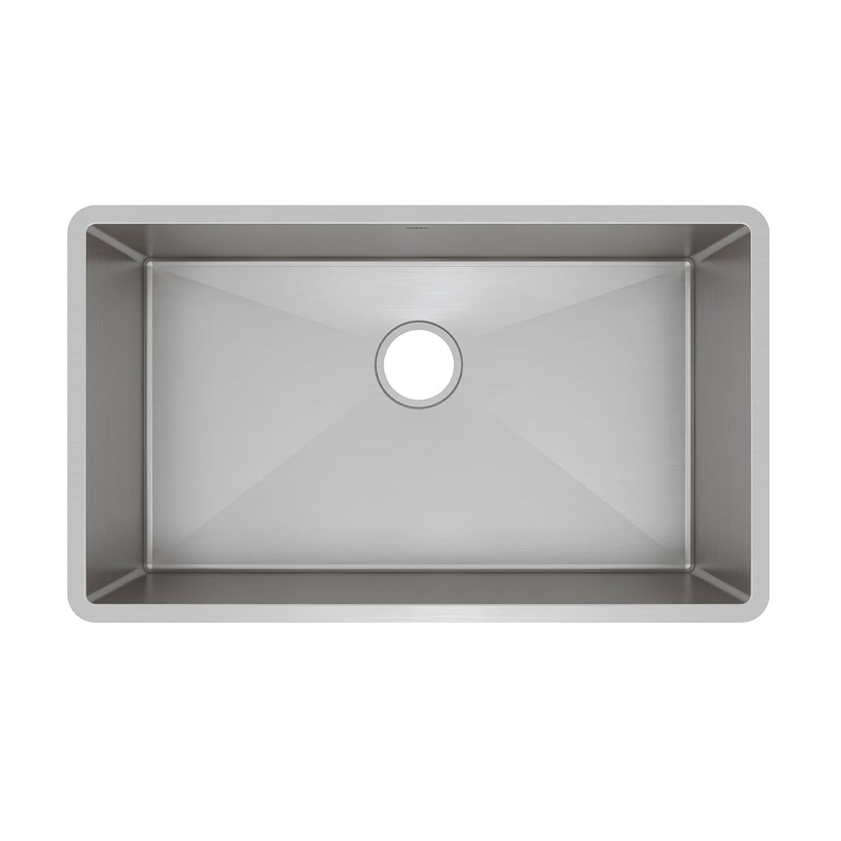Cuba Mekal Reta LR70 em Aço Inox Escovado 70x40x23 cm com Válvula