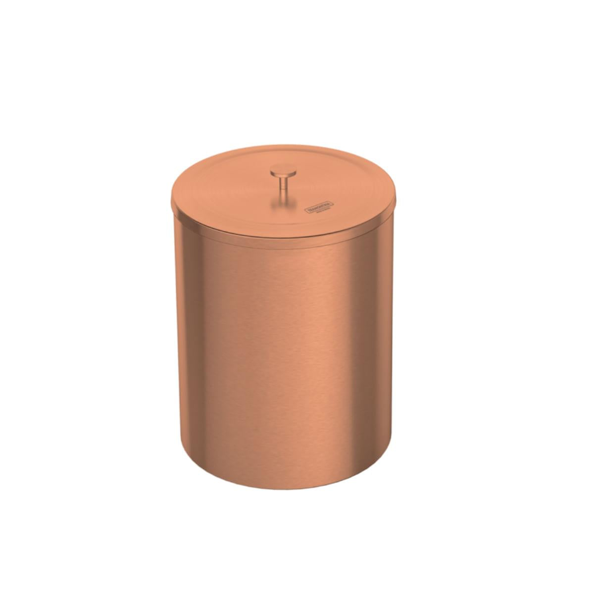 Lixeira Tramontina Útil Rose Gold 5 Litros OUTLET