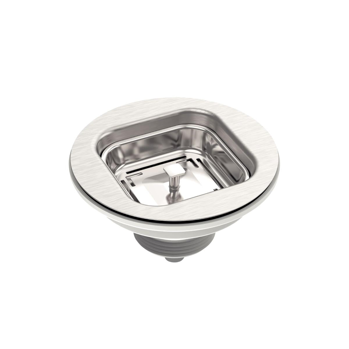 Válvula Tramontina 4.1/2" em Aço Inox e Polipropileno para Cubas Design Collection