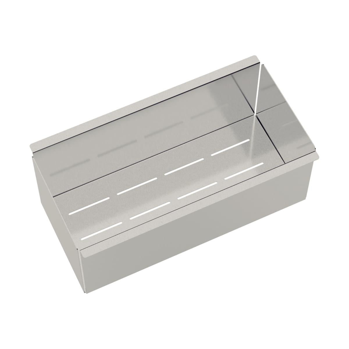 Escorredor Profundo Tramontina em Aço Inox Scotch Brite para uso no Canal Organizador 30 x 15 cm